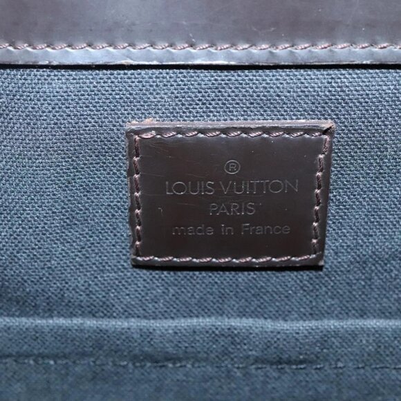 LOUIS VUITTON Monogram Grasse Fonzie Shoulder Bag Brown M46570 LV Auth 134011 - Picture 10 of 16